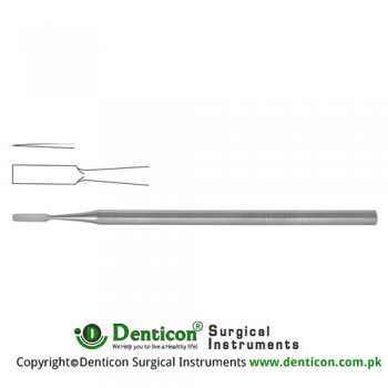 Obwegeser Osteotome For Alveolar Process Stainless Steel, 15.5 cm - 6" Blade Width 6.5 mm